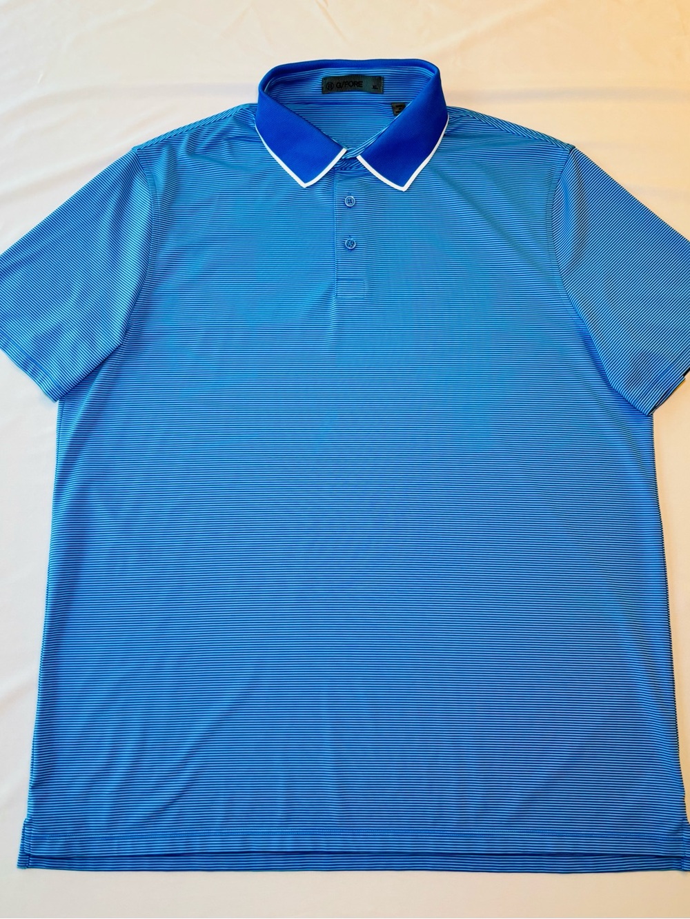 G/FORE - Feeder Stripe Fine Tech Jersey Polo